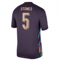 Pánský Fotbalový dres Anglie John Stones #5 ME 2024 Venkovní Krátký Rukáv